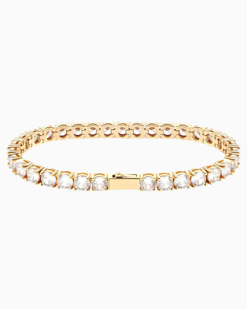 TENNIS BRACELET. - 5MM GOLD
